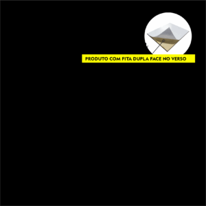 PRETO STICKER - COM PELÍCULA 3MM