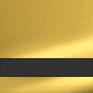 MDF 3MM DUPLA CAMADA GOLD/PRETO COM PELÍCULA
